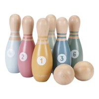 Joc de bowling din lemn FSC - Little Dutch 4