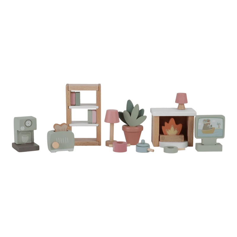 Accesorii din lemn FSC pentru casute de papusi - Extensie mobilier - Little Dutch 3