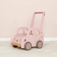 Antemergator/Premergator din lemn - Mini-van - Pink - Little Dutch 5