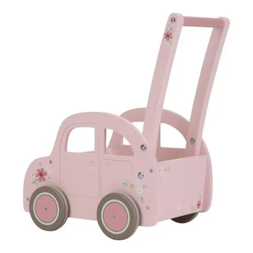 Antemergator/Premergator din lemn - Mini-van - Pink - Little Dutch 3