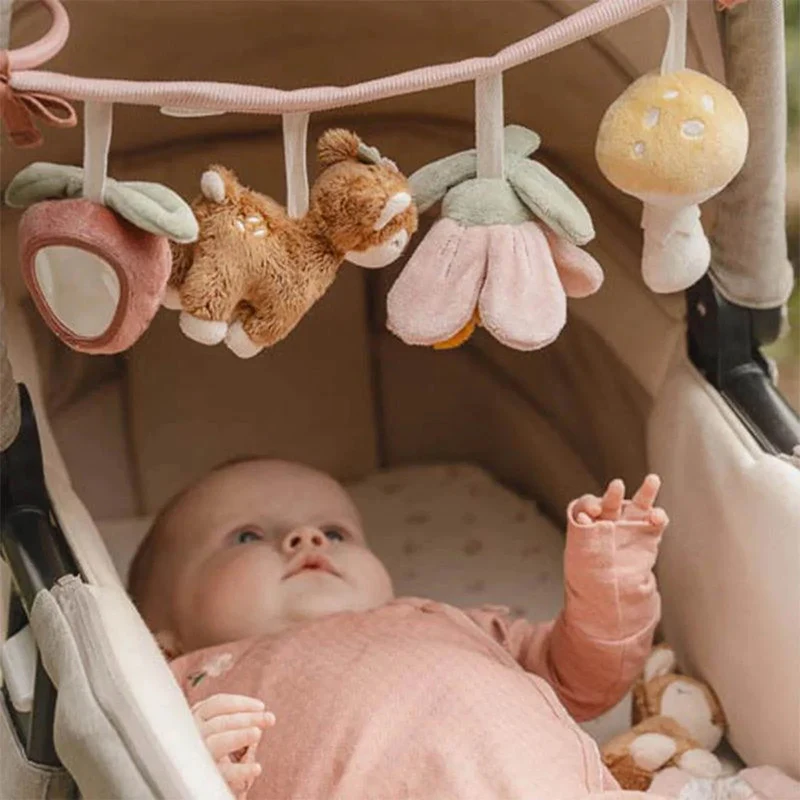 Jucarie senzoriala pentru carucior - Fairy Garden - Little Dutch 4