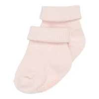 Sosetute din bumbac organic - Pink - Flowers & Butterflies - Little Dutch - 3 luni