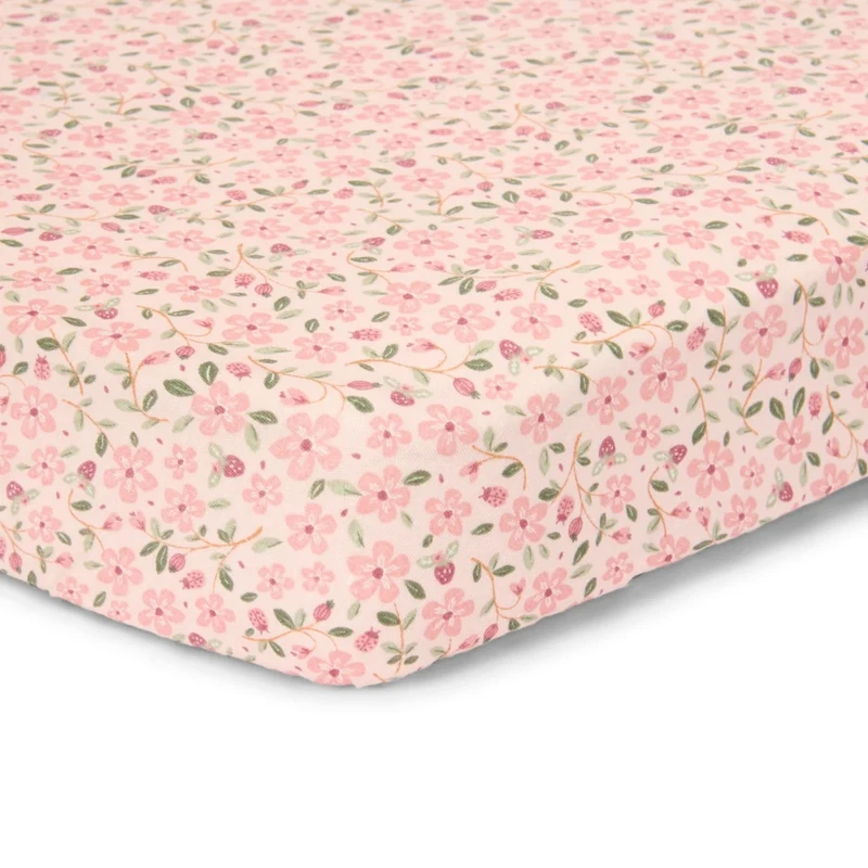 Простыня на резинке — Fairy Floral — 70 × 140/150 см — Little Dutch 2