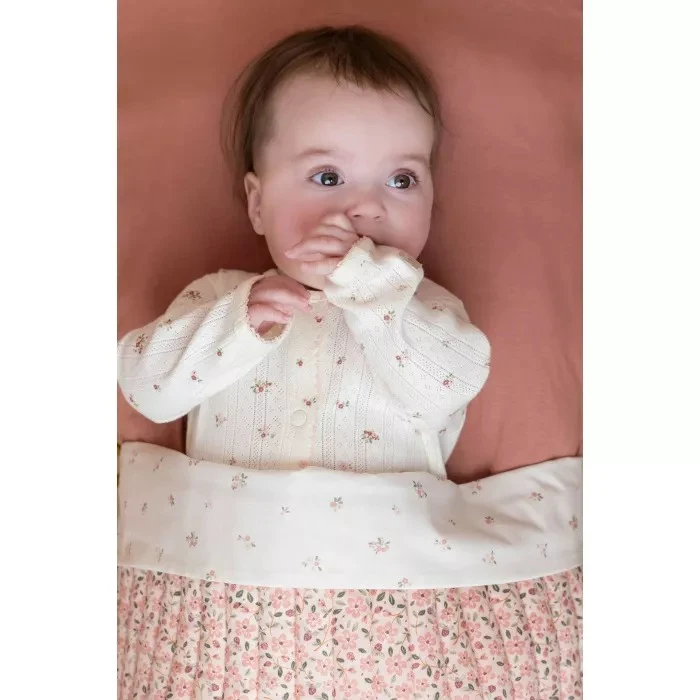 Хлопковое одеяло с плюшевой подкладкой – Fairy Floral & Fairy Blossom – Little Dutch 3