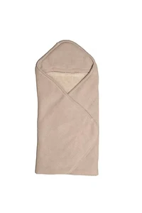 Patura din bumbac dublata cu plus - Pure Beige - Little Dutch 2