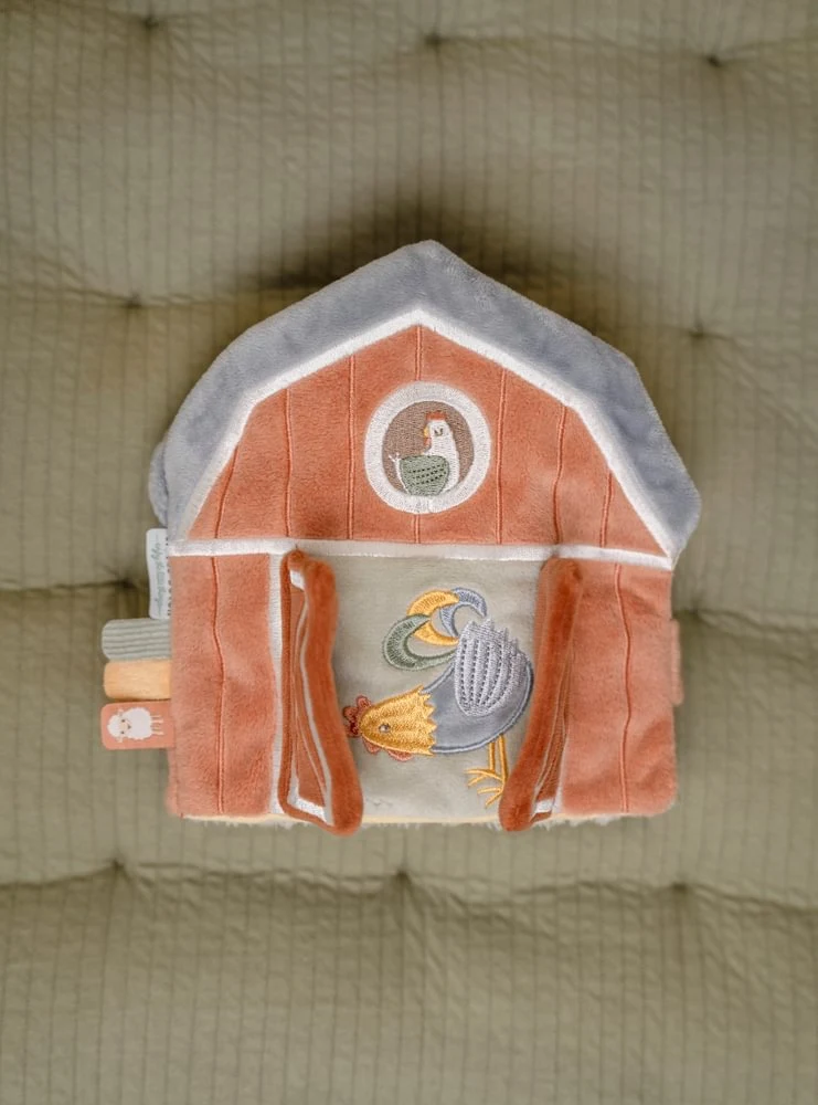Сенсорная книга для малышей – Little Farm – Little Dutch 4