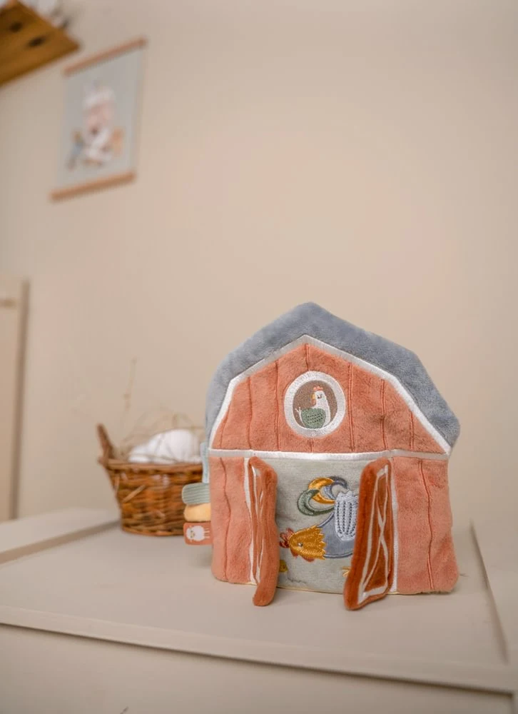 Сенсорная книга для малышей – Little Farm – Little Dutch 6