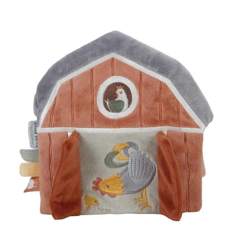 Сенсорная книга для малышей – Little Farm – Little Dutch 3