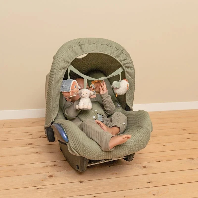 Jucarie senzoriala pentru carucior - Little Farm - Little Dutch 4