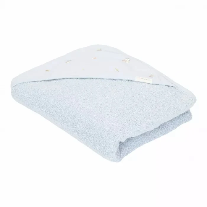 Prosop cu gluga - 100 x 100 - Blue - Little Dutch 2