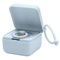 Bibs Cutie multifunctionala pentru depozitare suzete Baby Blue