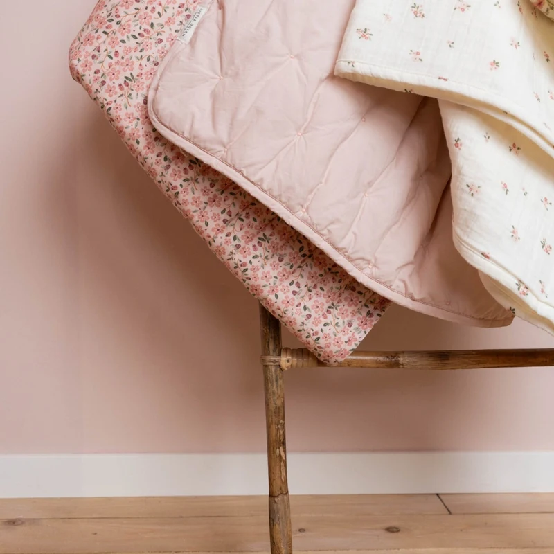 Стёганое одеяло для детской кроватки – Blossom – 110 x 140 cm - Little Dutch 3