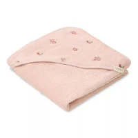 Полотенце с капюшоном с вышивкой – 75 × 75 см – Blossom – Little Dutch 2