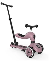 Trotineta cu maner Push and Go Highway Kick 1 Wildberry Scoot&Ride 2