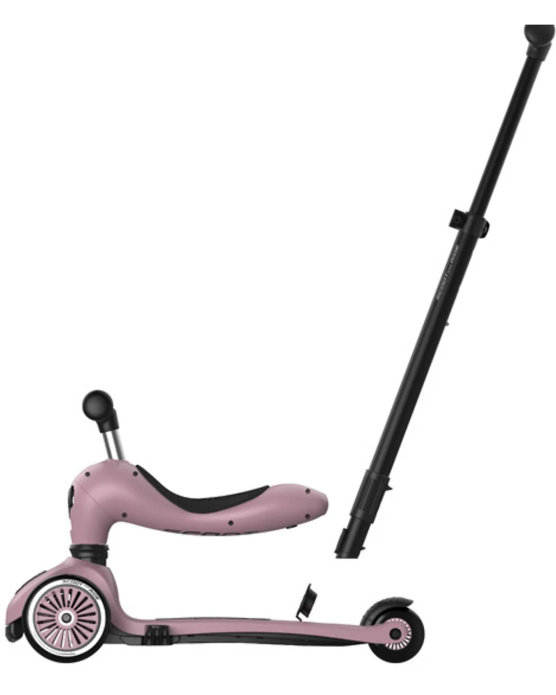 Trotineta cu maner Push and Go Highway Kick 1 Wildberry Scoot&Ride 7