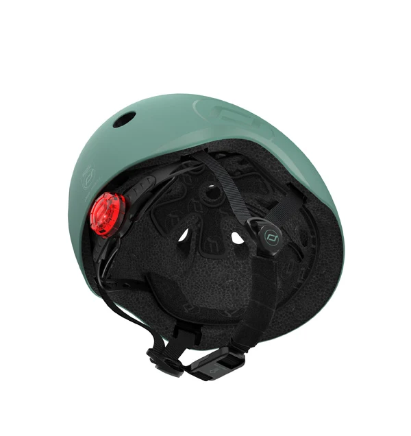 Casca de protectie pentru copii, cu sistem de reglare, Scoot & Ride Forest ,S, 51 – 55 cm  4