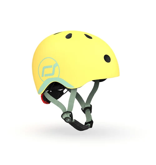 Casca de protectie pentru copii, cu sistem de reglare, Scoot & Ride Lemon ,S,51 – 55 cm