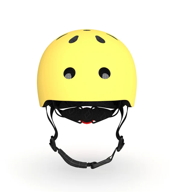 Casca de protectie pentru copii, cu sistem de reglare, Scoot & Ride Lemon ,S,51 – 55 cm 5