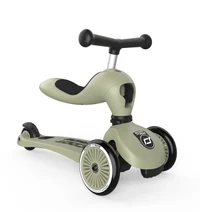 Trotineta 2 in 1 Highway Kick 1 Olive 00001 Scoot&Ride