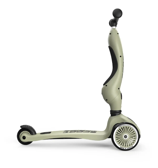 Trotineta 2 in 1 Highway Kick 1 Olive 00001 Scoot&Ride 7