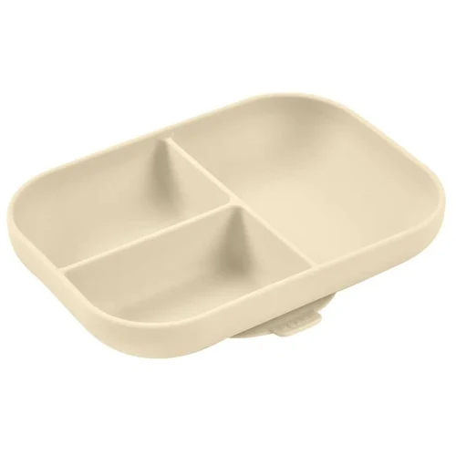 Farfurie compartimentata Beaba din silicon cu ventuza Clay B913614