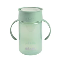 Beaba Cana de invatare Beaba 340 ml Sage Green