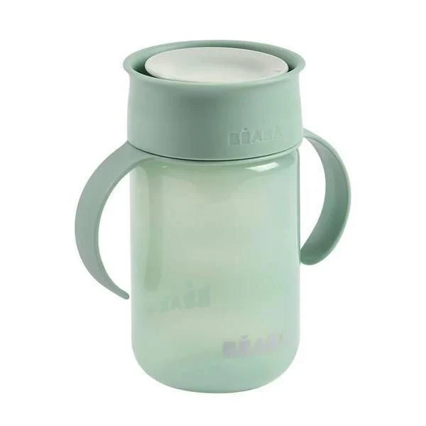 Beaba Cana de invatare Beaba 340 ml Sage Green 2