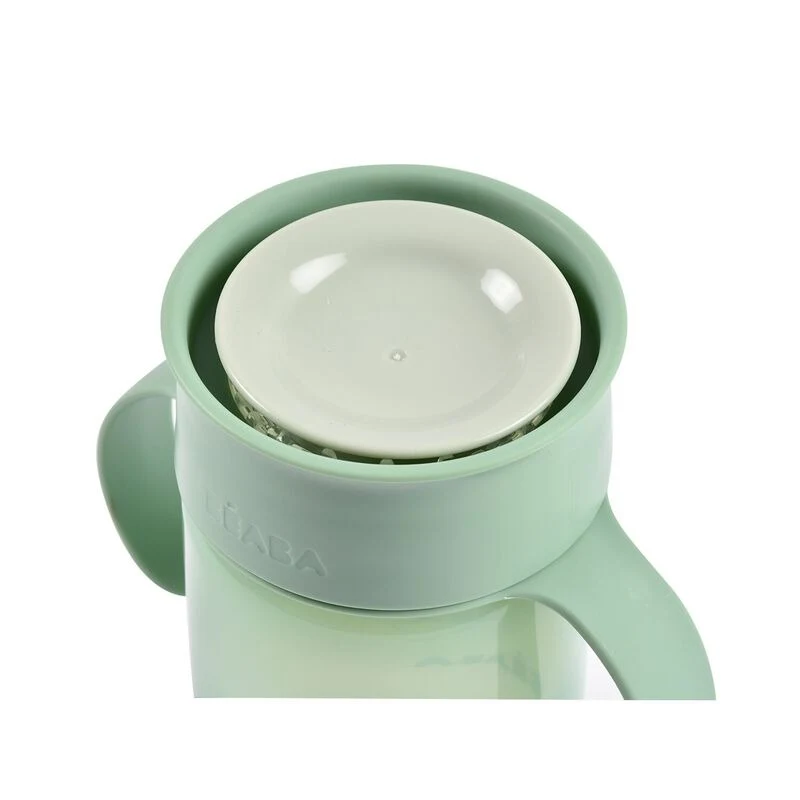 Beaba Cana de invatare Beaba 340 ml Sage Green 4