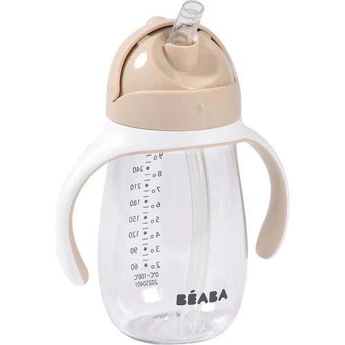 Cana cu pai Beaba din tritan 300 ml Clay B913632