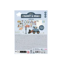 Carte magnetica cu figurine - Jim Vehicles - Little Dutch 2