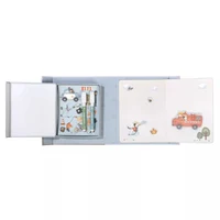 Carte magnetica cu figurine - Jim Vehicles - Little Dutch 3