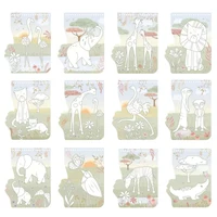 Carte de colorat - Rosa - Safari Friends - Little Dutch 3