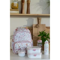 Sticla de apa cu capac flip Campus - 600 ml - Fairy Garden - Little Dutch 3