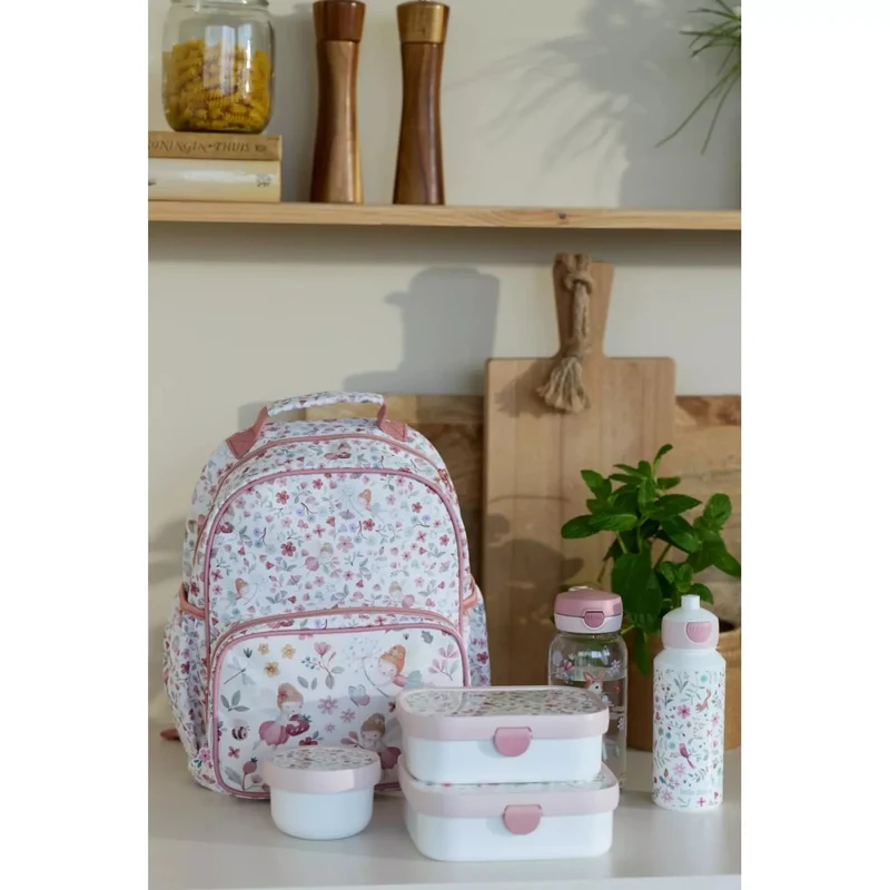 Sticla de apa cu capac flip Campus - 600 ml - Fairy Garden - Little Dutch 3