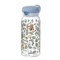 Sticla de apa cu capac flip Campus - 600 ml - Forest Friends - Little Dutch