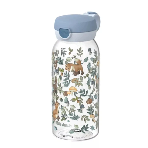 Sticla de apa cu capac flip Campus - 600 ml - Forest Friends - Little Dutch