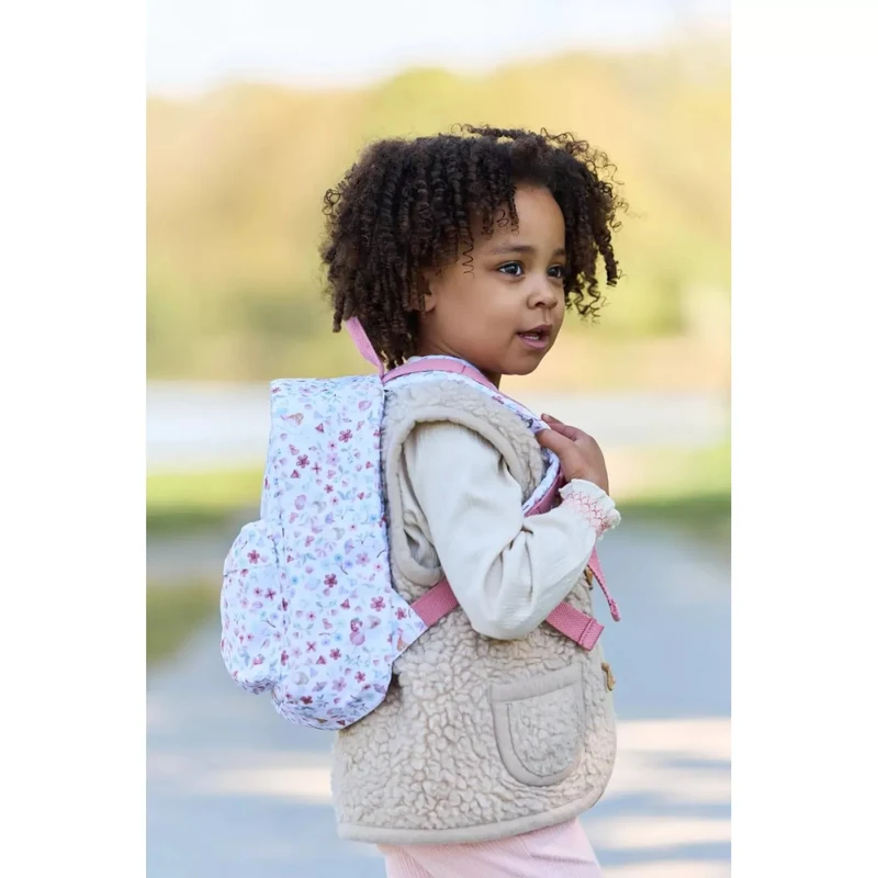 Rucsac pentru copii - Fairies - Pink - -29 cm - Little Dutch 5