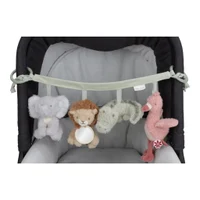 Jucarie senzoriala pentru carucior - Safari Friends - Little Dutch 2