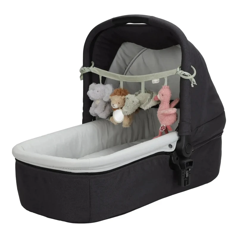 Jucarie senzoriala pentru carucior - Safari Friends - Little Dutch 3