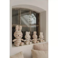 Jucarie din plus - 25 cm - Miffy Vintage Sunny Stripes - Print - Little Dutch 2