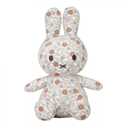 Jucarie din plus - 25 cm - Miffy Vintage Little Flowers - Print complet - Little Dutch