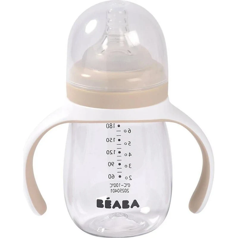 Biberon de invatare 2in1 din tritan 210 ml Clay 2