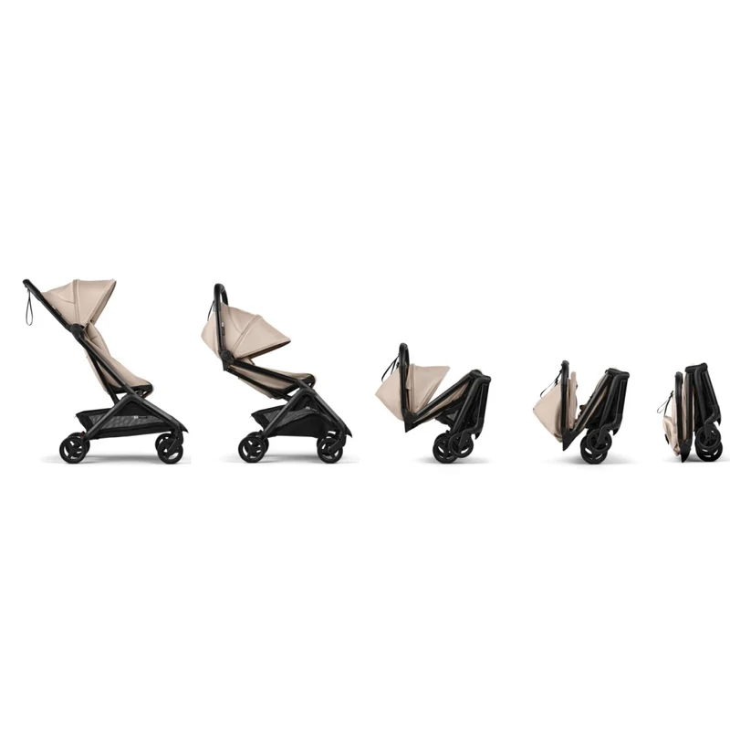 Carucior de plimbare Bugaboo Butterfly 2 Black/Desert Taupe 8