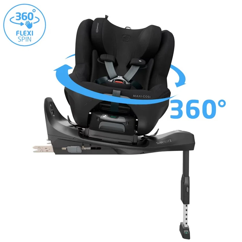 Scaun Auto Maxi Cosi Pearl Slide Pro Autentic Black 61-150 cm. 3 luni - 12 ani 4