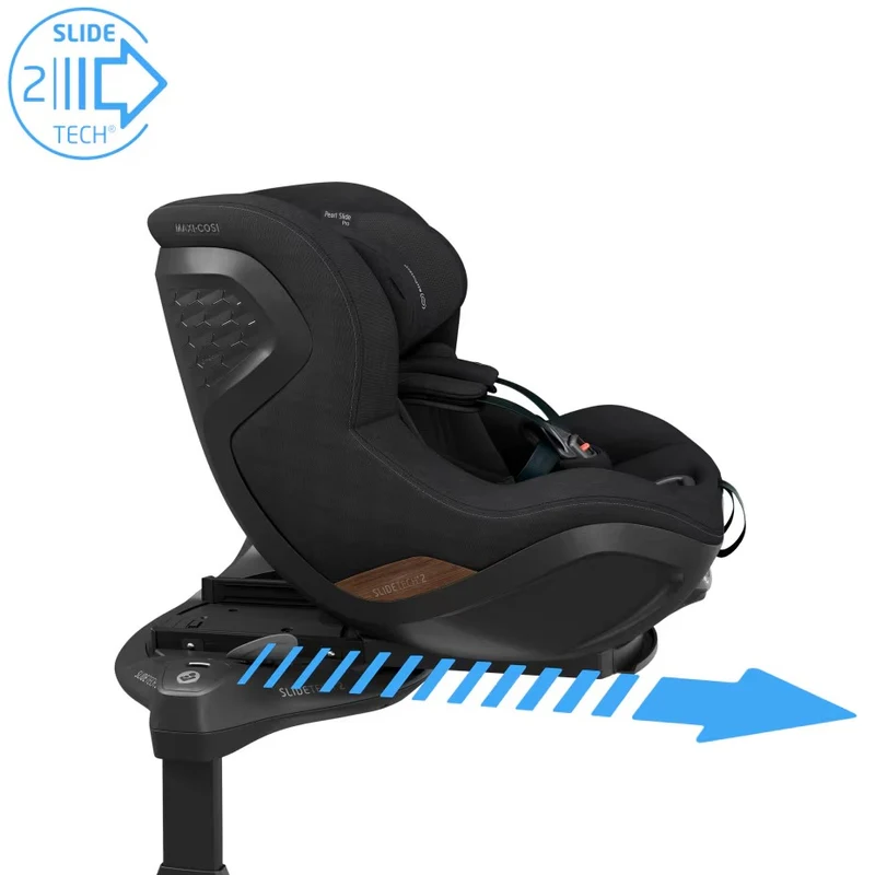 Scaun Auto Maxi Cosi Pearl Slide Pro Autentic Black 61-150 cm. 3 luni - 12 ani 8