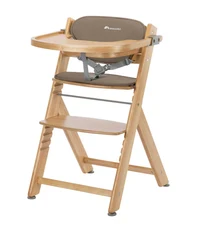 Scaun de Masa Bebeconfort TIMBA2 cu perna confort Natural Wood