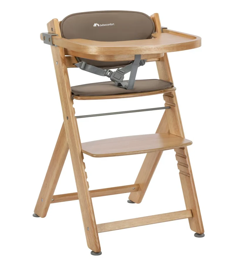 Scaun de Masa Bebeconfort TIMBA2 cu perna confort Natural Wood 2