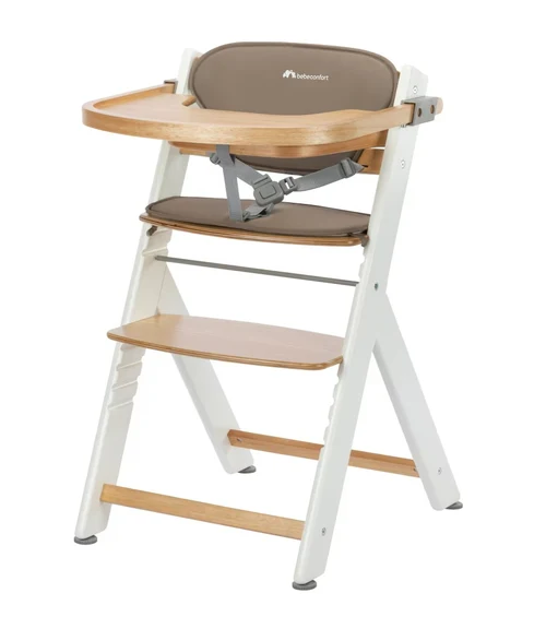 Scaun de Masa Bebeconfort TIMBA2 cu perna confort Light Wood