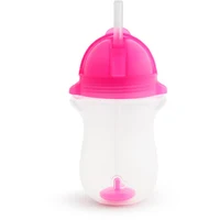 Munchkin Cana Any Angle, Click Lock, Cu Pai Flexibil, 296ml, 12L+ Pink