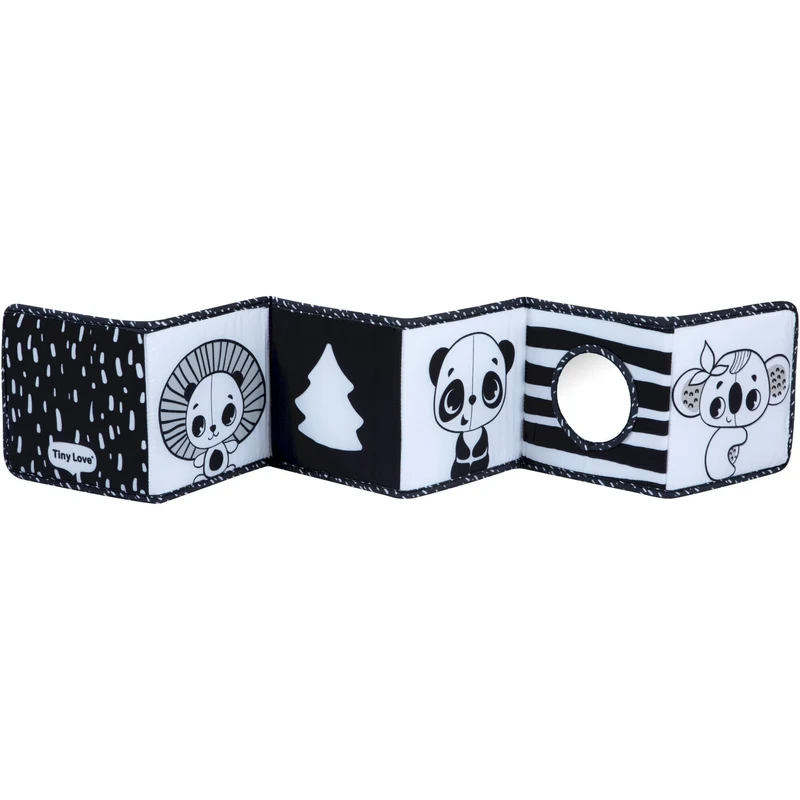 TINY LOVE JUCARIE CARTE CU 2 FETE - Black&White decor 2